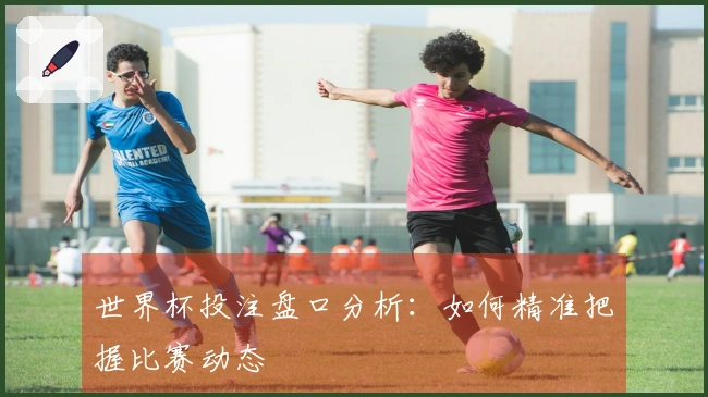 世界杯投注盘口分析：如何精准把握比赛动态